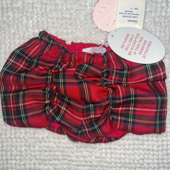 Dollcake Bottoms Dollcake Red Tartan Bloomers Size Nwt Poshmark
